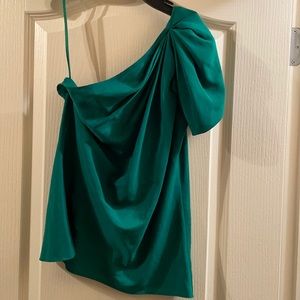 The Limited draped one shoulder top.